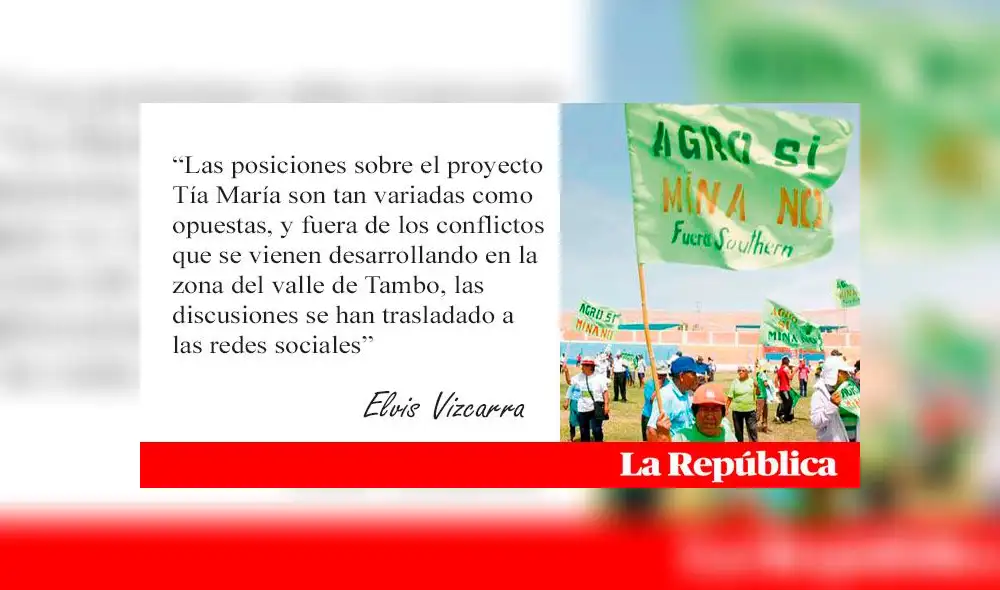 Columna de Elvis Vizcarra