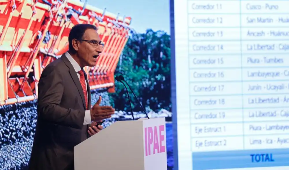 Martín Vizcarra: "Plan Nacional de Infraestructura será oficial a mediados del 2019" Martín Vizcarra: "Plan Nacional de Infraestructura será oficial a mediados del 2019"