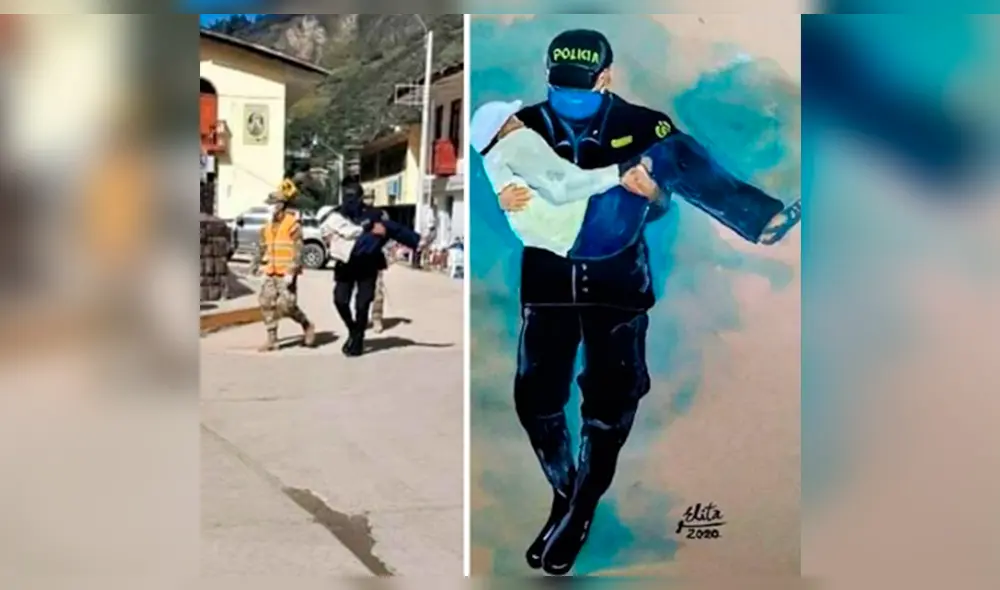 PNP brinda ayuda a anciano en Piura