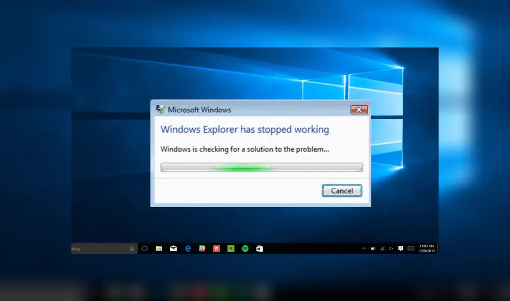 Si el explorador de Windows se te congela no es el fin. Conoce cómo puedes reiniciarlo y hacer que tu PC se recupere sin perder ningún archivo. Imagen: How-to-Geek/Business Insider.