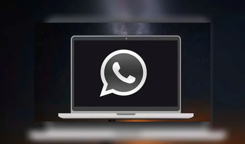 El modo oscuro de WhatsApp Web