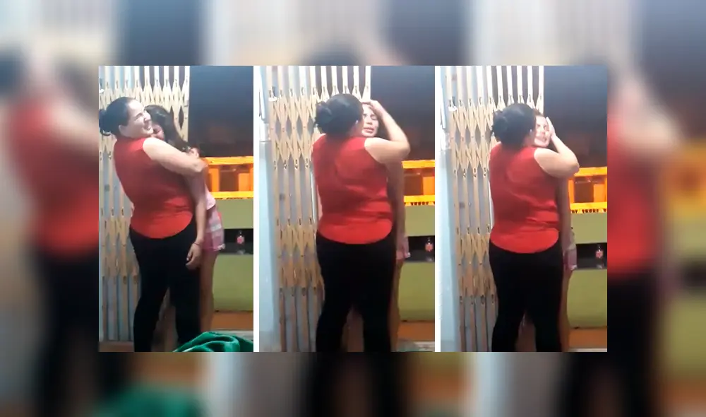 Facebook viral: chica es consolada por su progenitora, hasta una canción la hace cambiar 