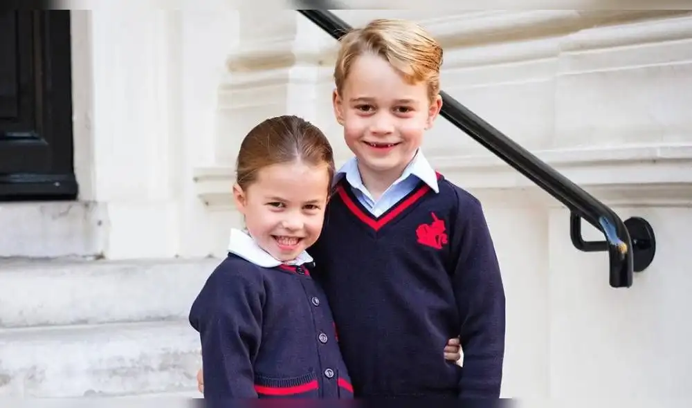 La exclusiva escuela de George y Charlotte aseguró que ambos continuará recibiendo educación a través de redes sociales. (Foto: AFP)