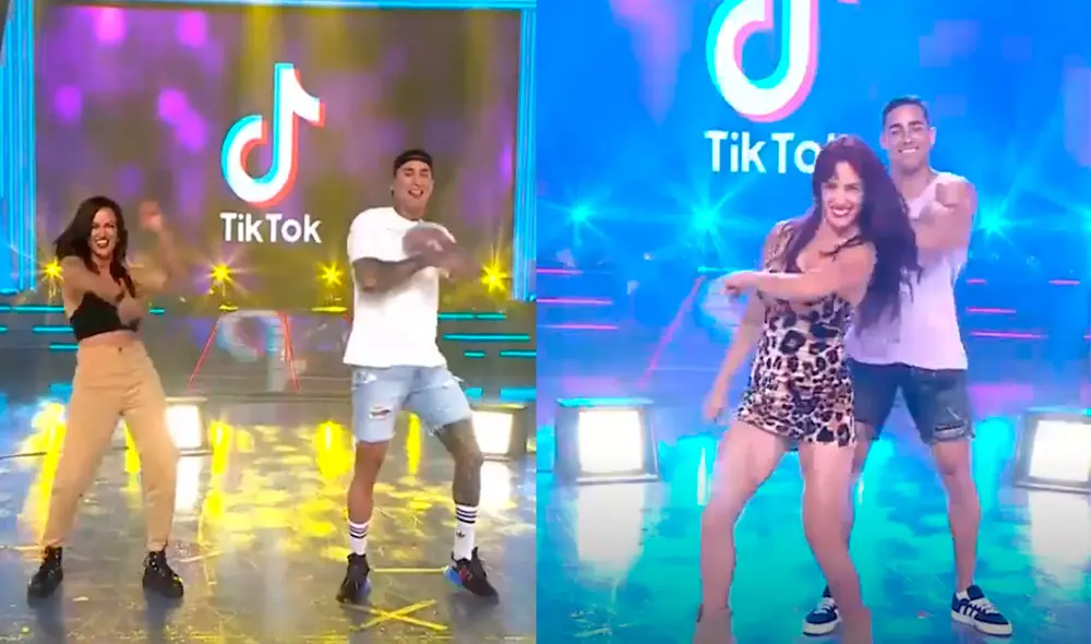 Los ‘guerreros’ y ‘combatientes’ se enfrentaron una vez más en la secuencia Guerra de tiktokers. Foto: captura Esto es guerra