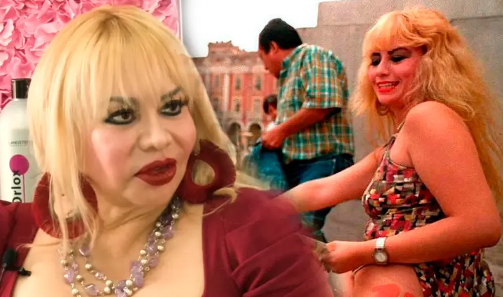 Susy Díaz fue congresista de la República durante el gobierno de Alberto Fujimori. Foto: composición/YouTube/difusión