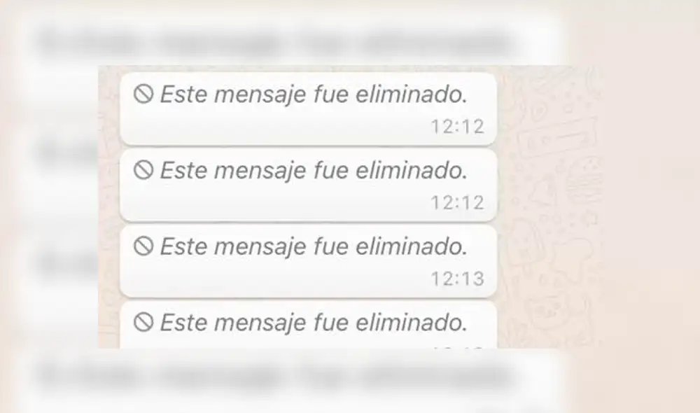 WhatsApp: increíble truco permite recuperar el contenido de los mensajes borrados [FOTOS]
