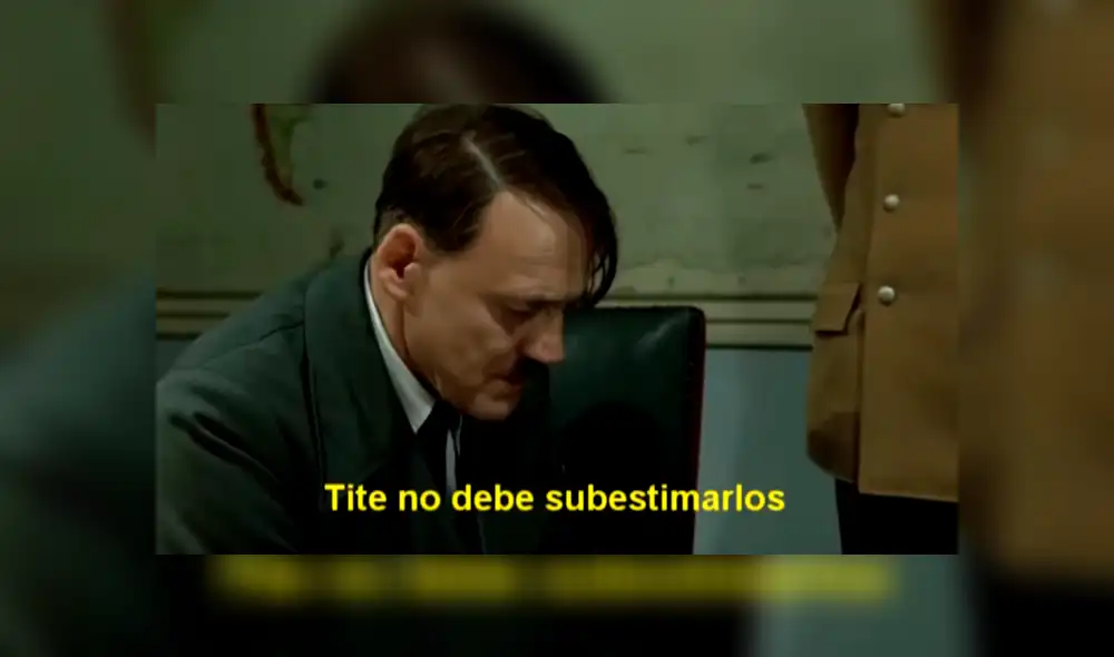 “Hitler” se entera que Perú goleó a Chile y reacciona de la forma menos pensada  [VIDEO]