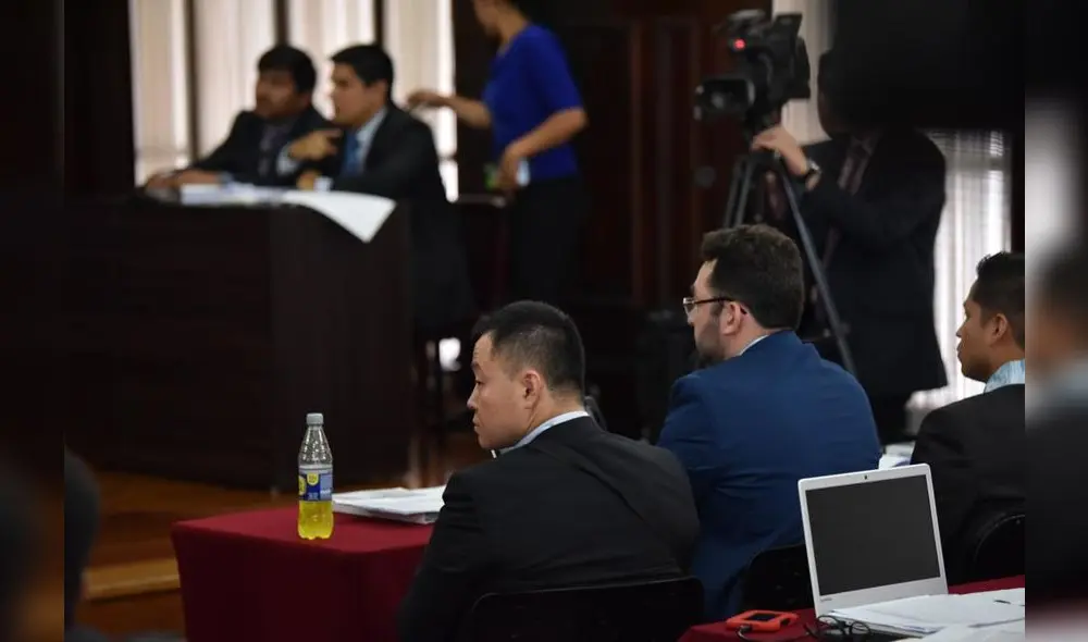 Kenji Fujimori está presente en la audiencia. Foto: Melissa Merino / La República