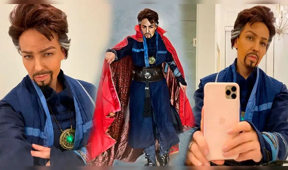 Thalía se convierte en ‘Doctor Strange’ y fans quedan impresionados Thalía se convierte en ‘Doctor Strange’ y fans quedan impresionados