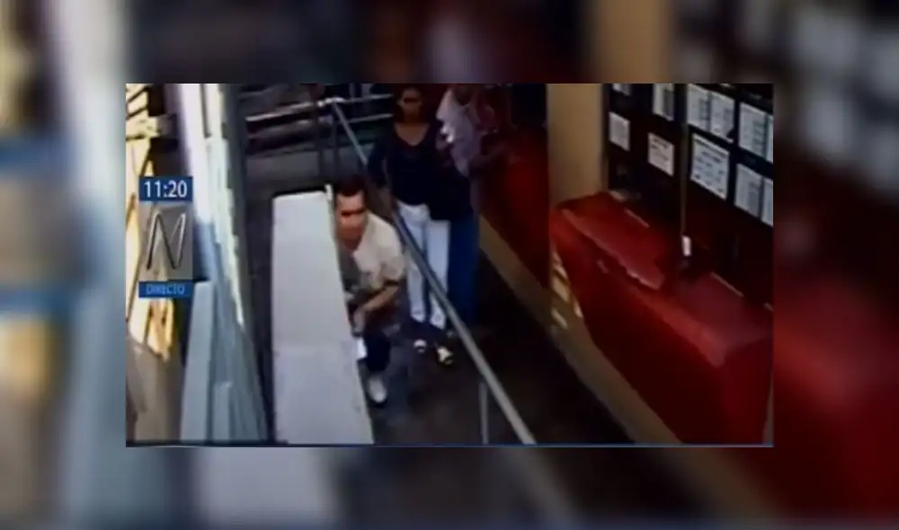 SJM: Ladrón escapa gateando de sede judicial ante descuido de policías [VIDEO]