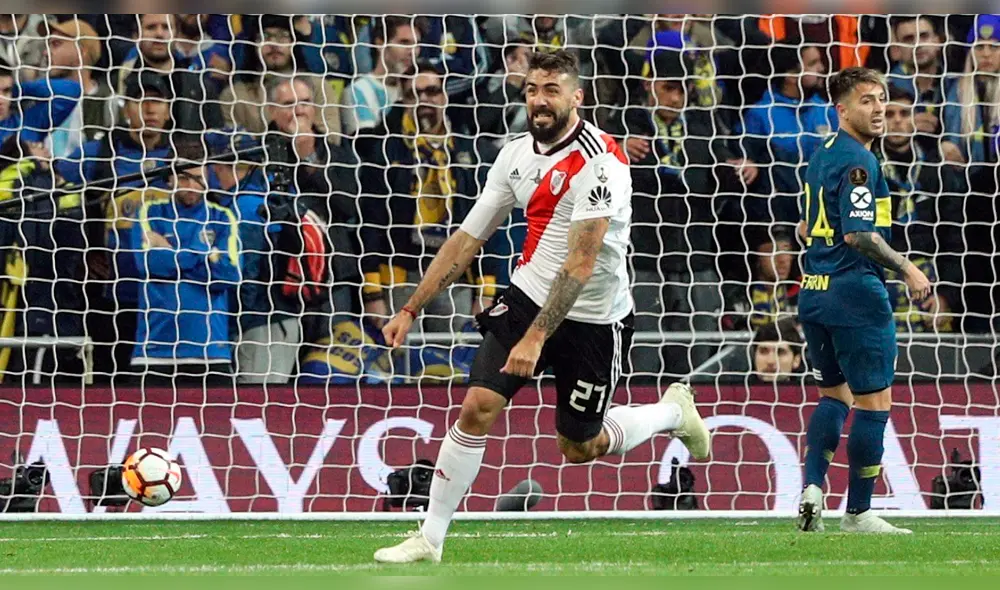 Golazo de Lucas Pratto para el 1-1 por final de Copa Libertadores [VIDEO]