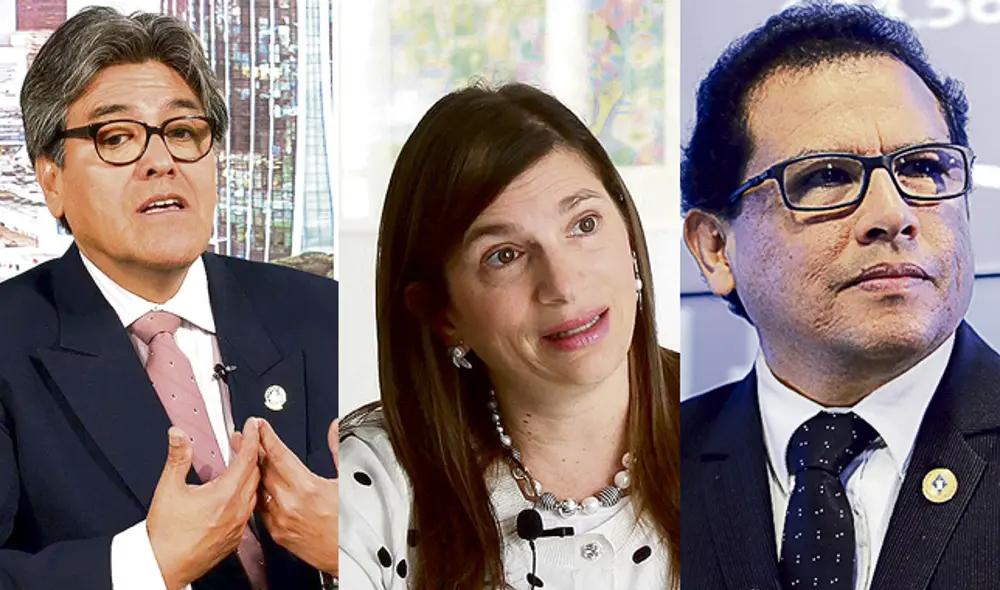 Abel Salinas - Exministro de Salud | Janice Seinfeld - Directora ejecutiva de Videnza Consultores | Javier Llamoza - Decano del Colegio Químico Farmacéutico de Lima Abel Salinas - Exministro de Salud | Janice Seinfeld - Directora ejecutiva de Videnza Consultores | Javier Llamoza - Decano del Colegio Químico Farmacéutico de Lima