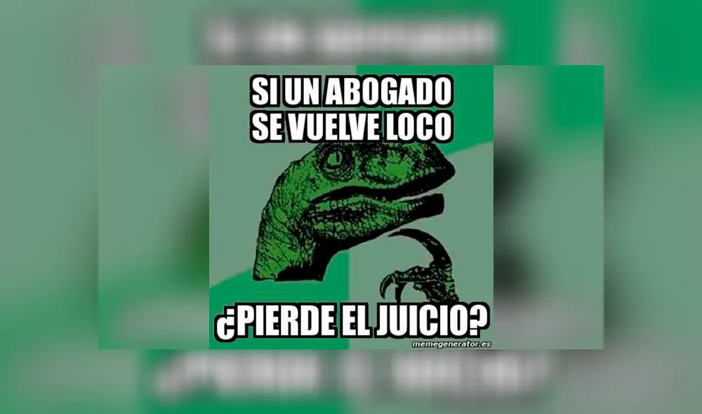 Facebook viral: estos son los mejores memes que troles crearon por el “Día del abogado” [FOTOS] 