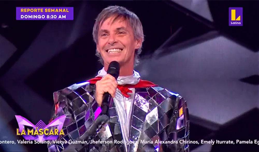 Jean Paul Strauss reveló ser "Espejo" durante todas estas semanas de competencia. (Foto: Captura Latina)