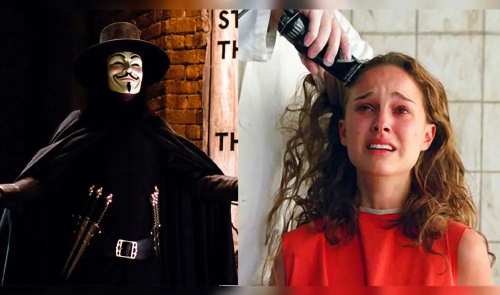 V for vendetta (2005), dirigida por James McTeigue. Créditos: composición.