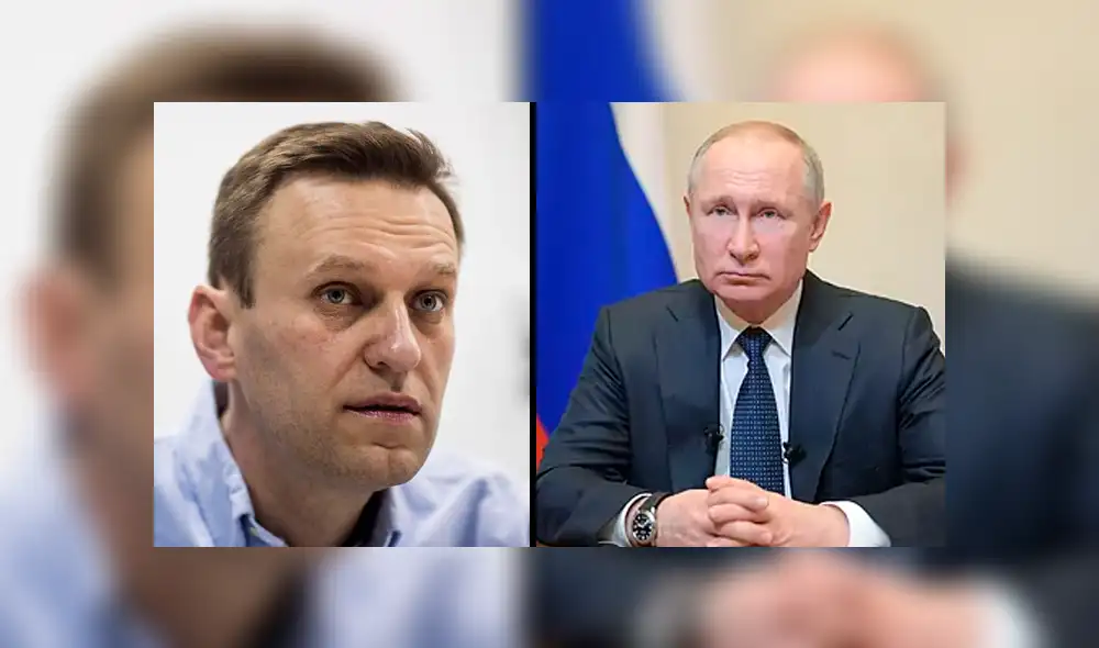 Alexéi Navalni salió del coma tras estar internado por envenenamiento con un agente neurotóxico. Foto: Composición / AFP - EFE