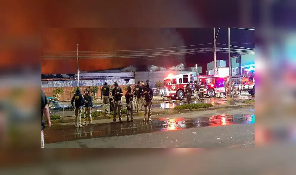 Protestas en Chile: un muerto dejó incendio y saqueo a supermercado de Arica [VIDEO]