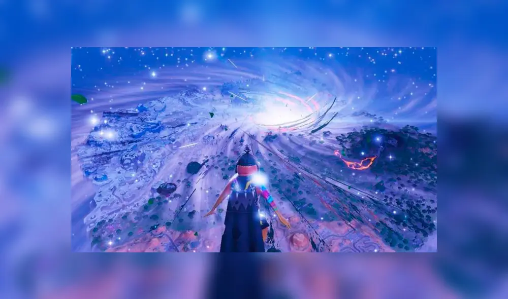 Agujero negro de Fortnite muestra misteriosos códigos