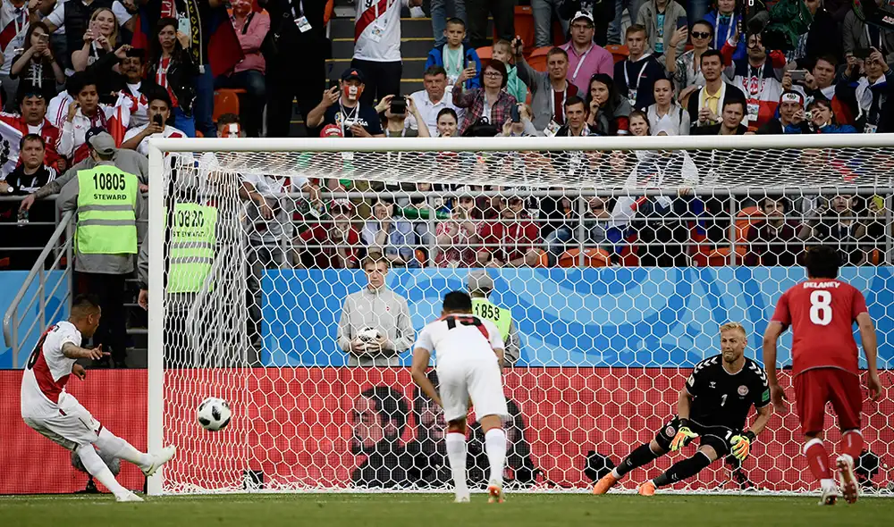 Perú y Dinamarca se enfrentaron por la primera fecha del grupo C del Mundial Rusia 2018. | Foto: AFP Perú y Dinamarca se enfrentaron por la primera fecha del grupo C del Mundial Rusia 2018. | Foto: AFP