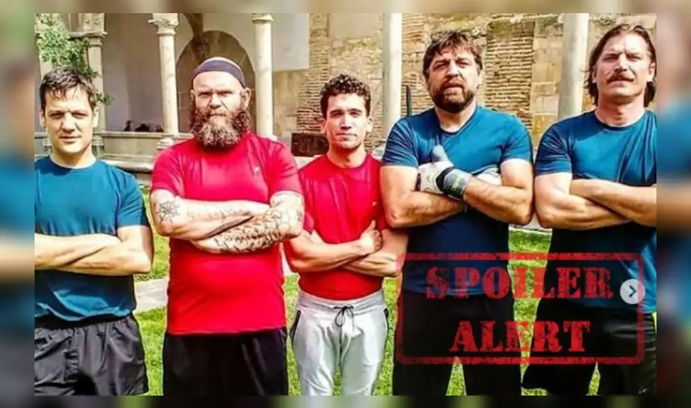 Detrás de cámaras de La casa de papel 4.