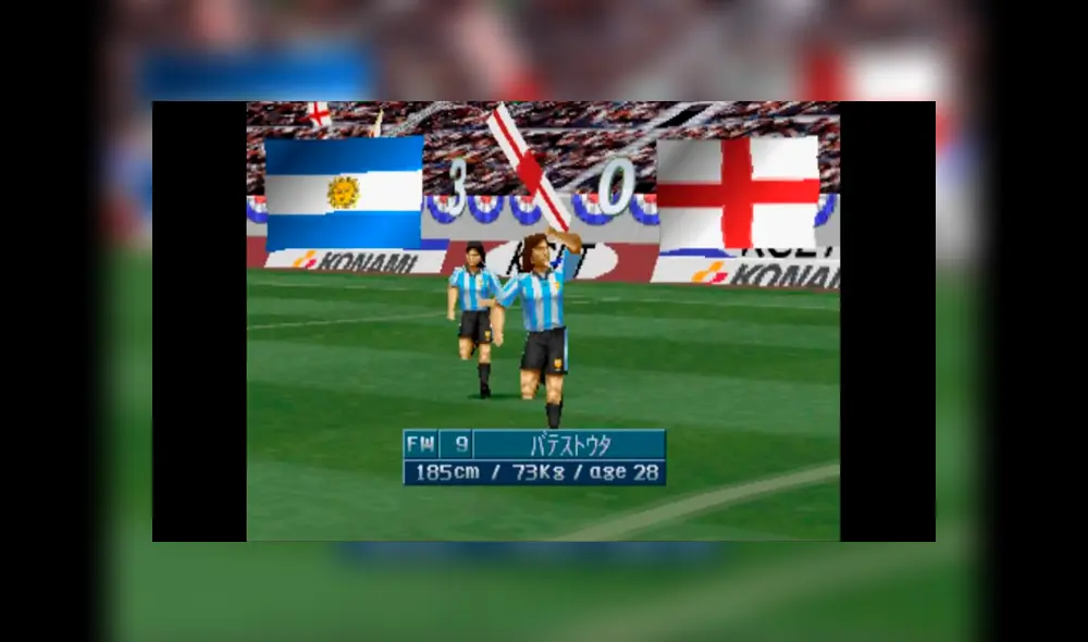 Winning Eleven 3 acaba de cumplir 20 años y pocos lo recordaron [FOTOS Y VIDEO]