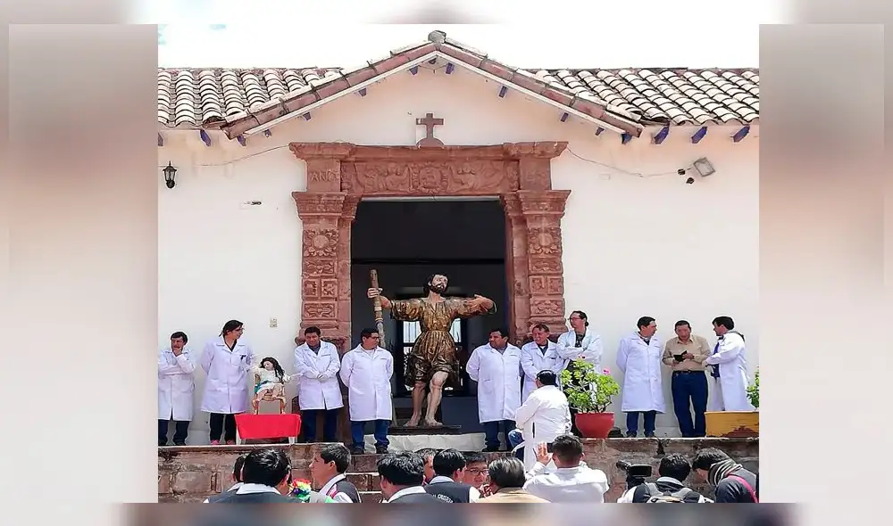 Cusco. Imagen del Patrón San Cristóbal será restaurado.