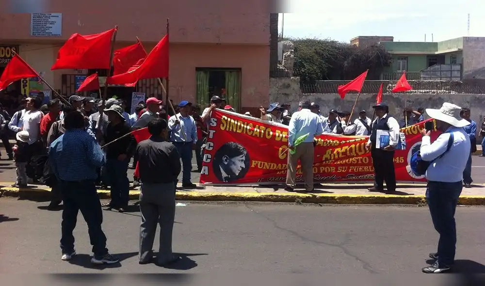Construcción Civil en Arequipa saldrá a protestar diariamente si no reponen a fiscales