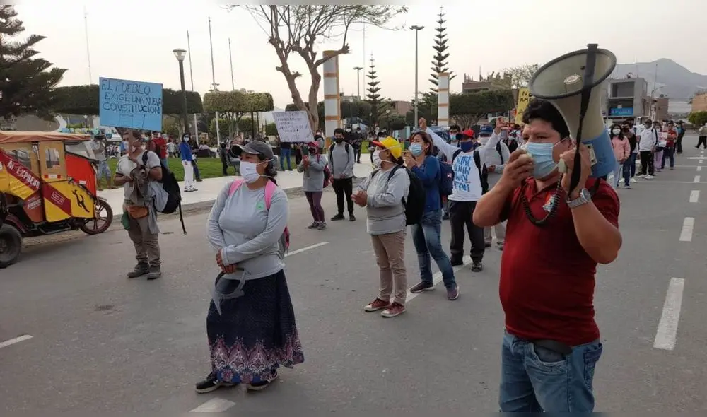 Piden que se deroge la Ley de Promoción Agraria. Foto: José Miguel García Piden que se deroge la Ley de Promoción Agraria. Foto: José Miguel García