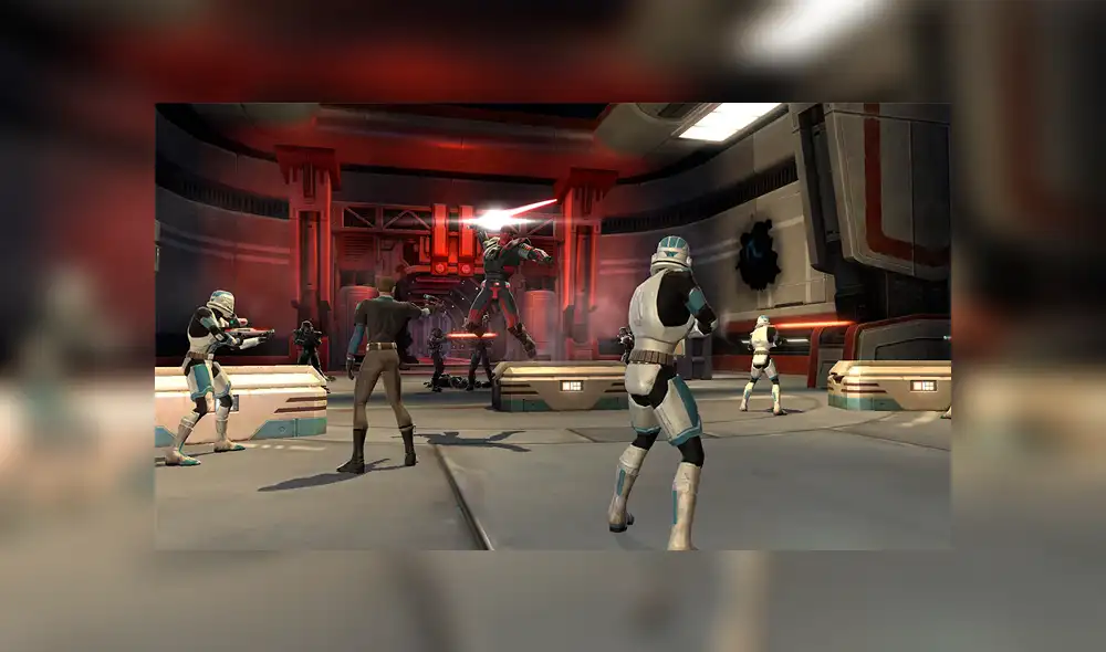 El juego te permite cumplir cualquier rol en un escenario del universo de George Lucas y jugar contra o junto a otros jugadores de todo el mundo.