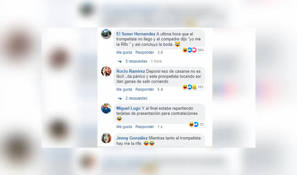 Facebook viral: Novios contratan trompetista porque cobraba barato y este arruina su boda [VIDEO]