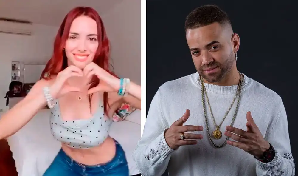 Nacho agradeció a Rosángela Espinoza por hacer el challege de su canción "La buena". Crédito: fotocomposición JB, La República. Instagram fans