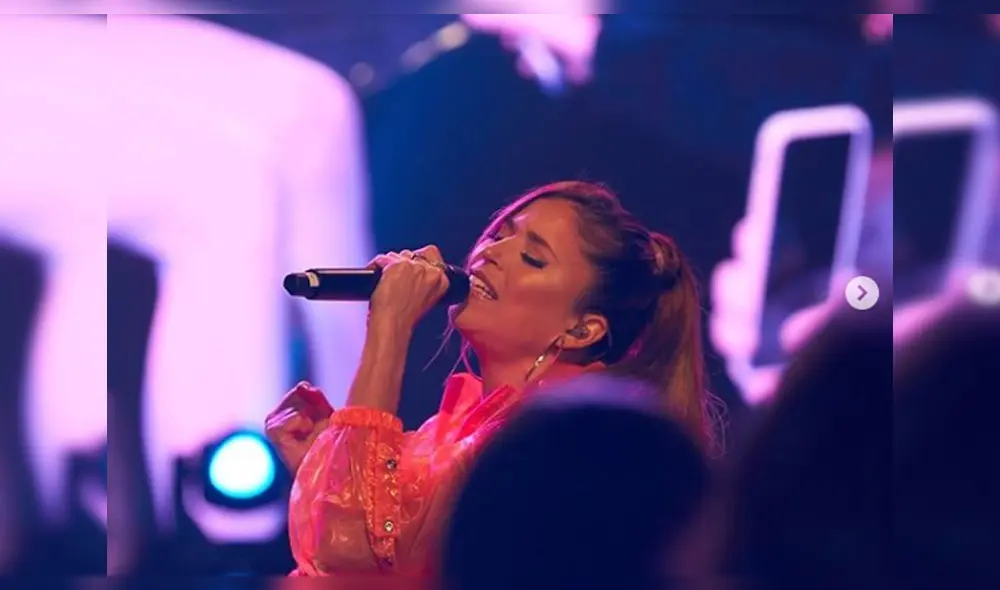 Anna Carina Copello: hijo le roba el show al interpretar “Callao” en vivo Anna Carina Copello: hijo le roba el show al interpretar “Callao” en vivo