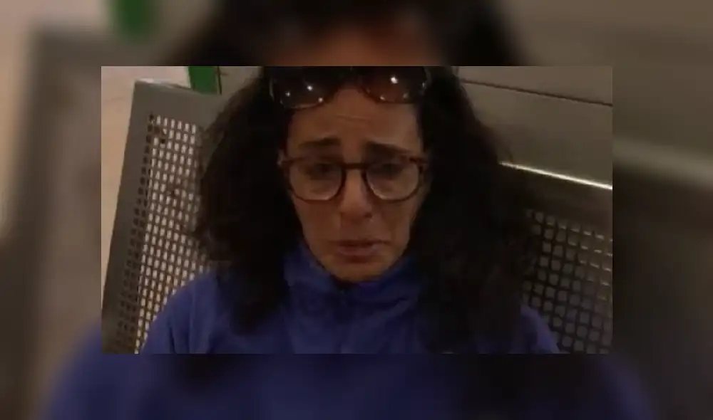 La mujer pide a las autoridades de su país que se hagan cargo de la situación de ella y decenas de ciudadanos en la misma situación. (Foto: captura)