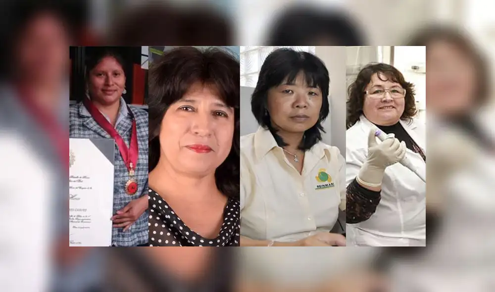 UNMSM: las cuatro científicas. Créditos: Andina. UNMSM: las cuatro científicas. Créditos: Andina.