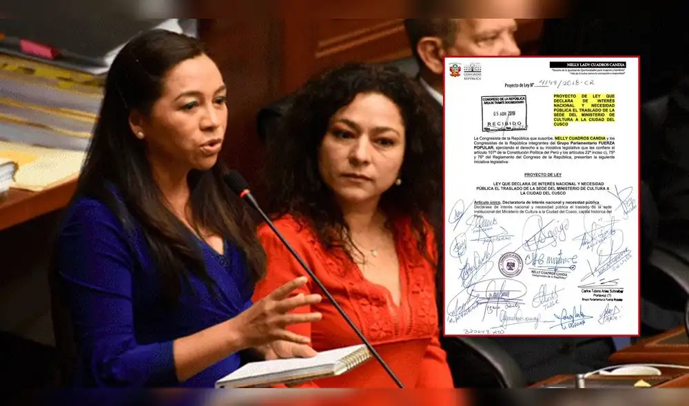 Congresistas proponen que sede del Ministerio de Cultura sea en Cusco Congresistas proponen que sede del Ministerio de Cultura sea en Cusco