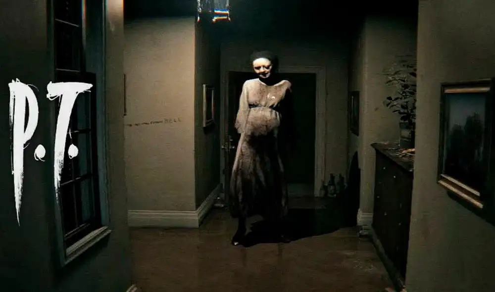 P.T. es la demo de Silent Hills, un videojuego desarrollado por Hideo Kojima, Guiillermo del Toro y Konami en exclusividad para PS4. Foto: P.T.