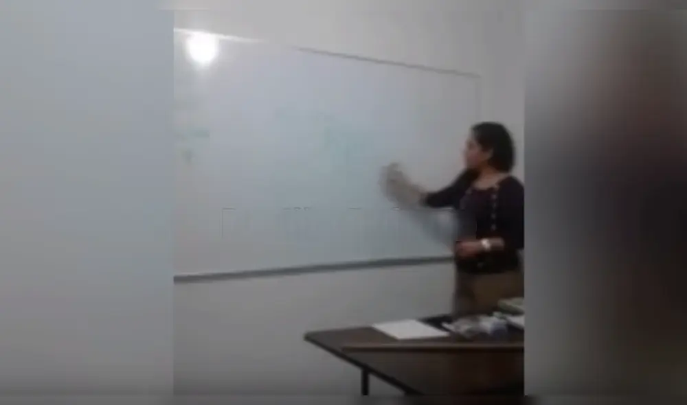 Vía YouTube : Estudiante filma a fantasma en pleno salón de clase [VIDEO]