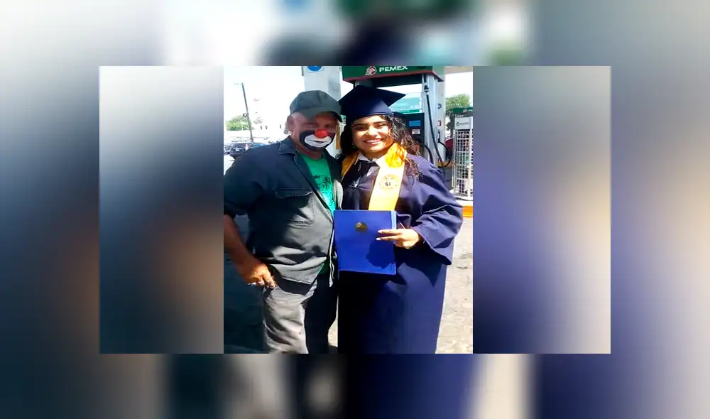 Un video muestra como el famoso payasito mexicano Raymundin es sorprendido por su hija recién graduada. Un video muestra como el famoso payasito mexicano Raymundin es sorprendido por su hija recién graduada.