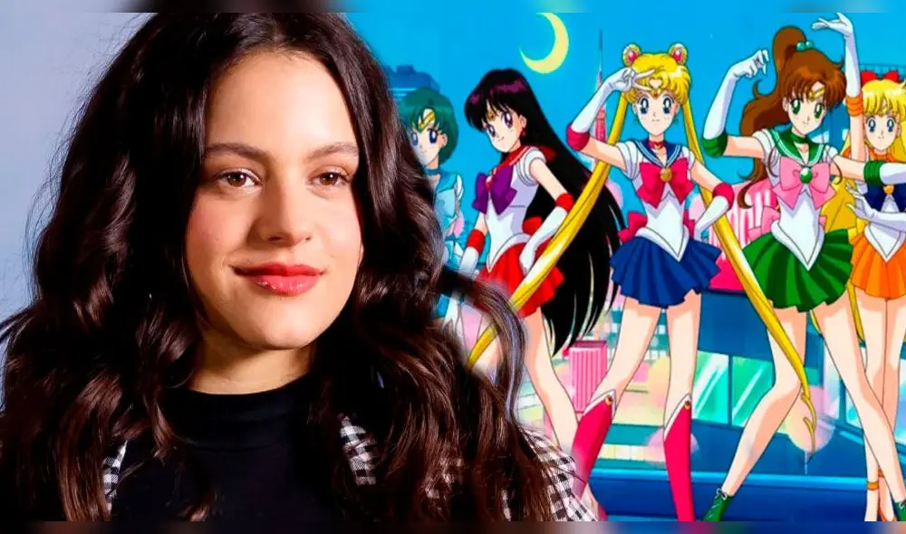 Rosalía, Sailor Moon, Instagram