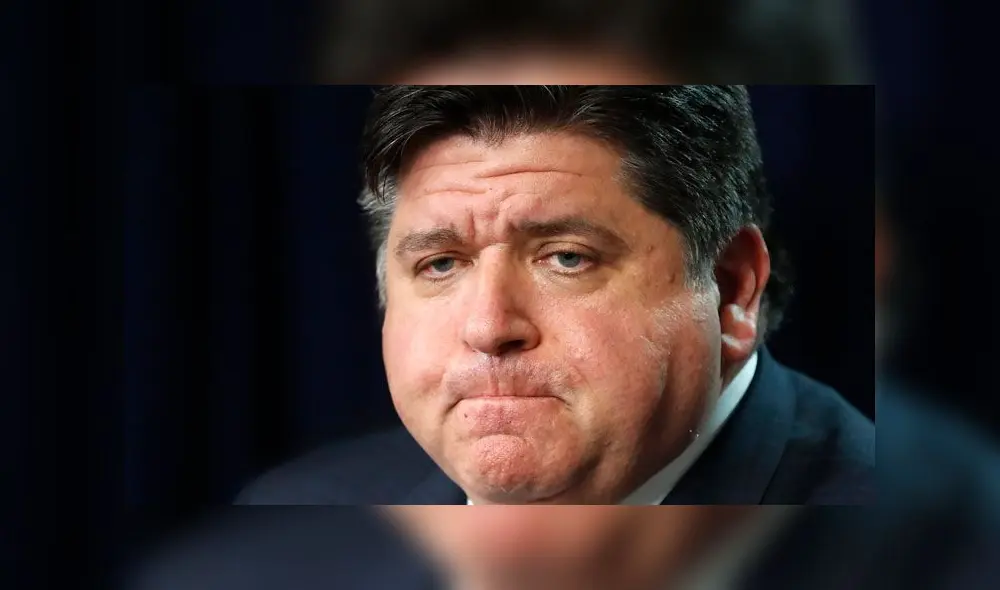 Gobernador del Estado de Illinois dio la noticia a los medips de comunicación. Foto: difusión Gobernador del Estado de Illinois dio la noticia a los medips de comunicación. Foto: difusión