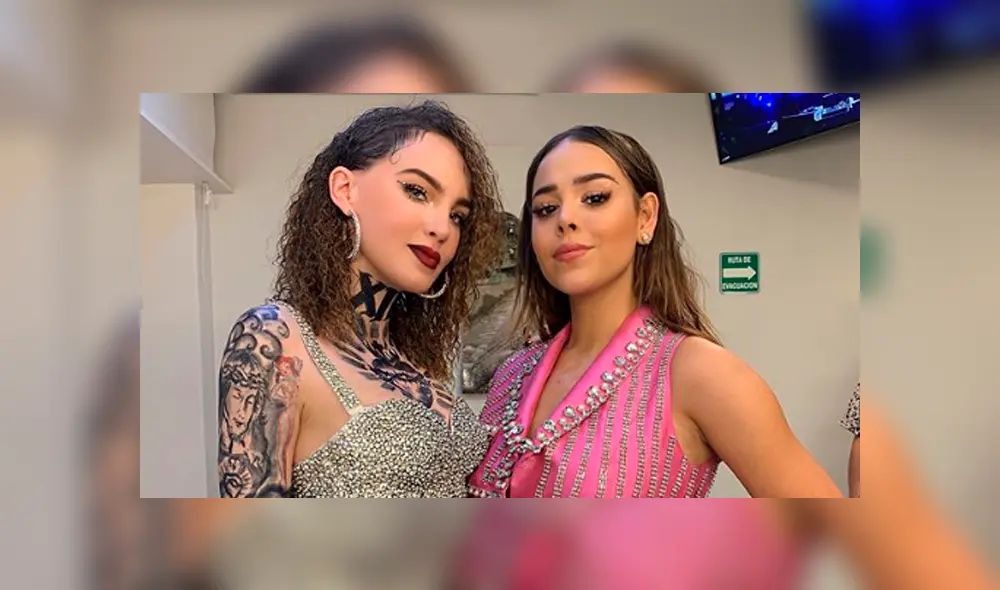 Belinda y Danna Paola se reecontraron en los Spotify Awards y posaron juntas. (Foto: Instagram)