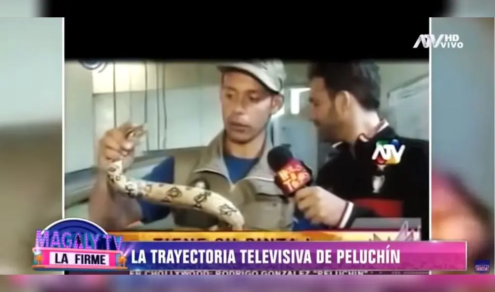 El debut de Rodrigo González en la TV. El debut de Rodrigo González en la TV.