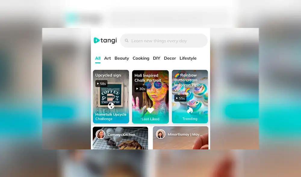 Tangi, es una nueva app para crear videos cortos creada por Google.