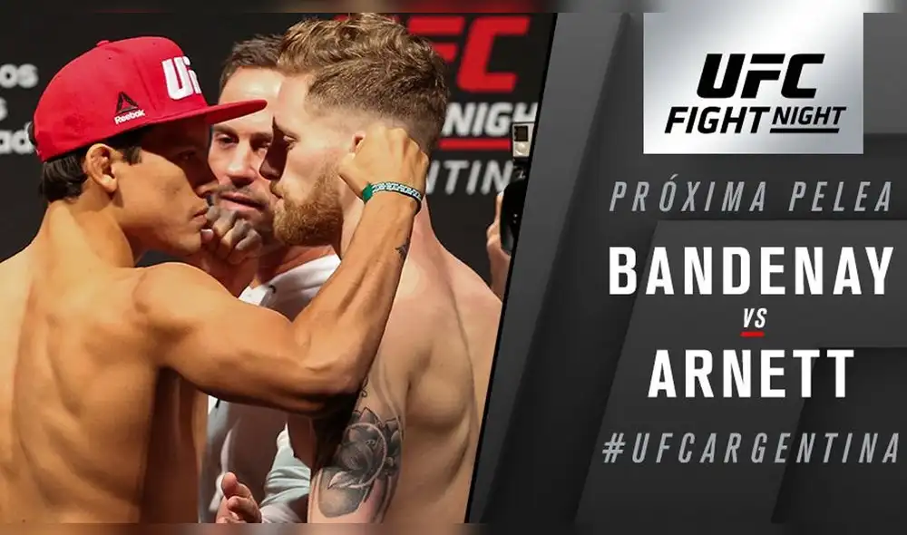 Humberto Bandenay perdió por decisión unánime en el UFC Argentina