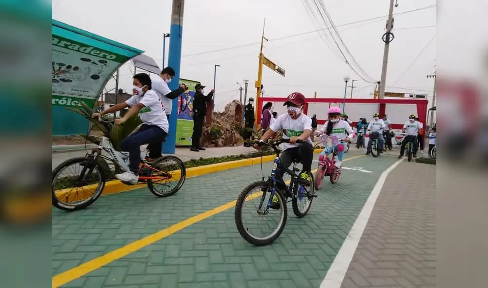 Moche apertura ciclovías para prevenir coronavirus