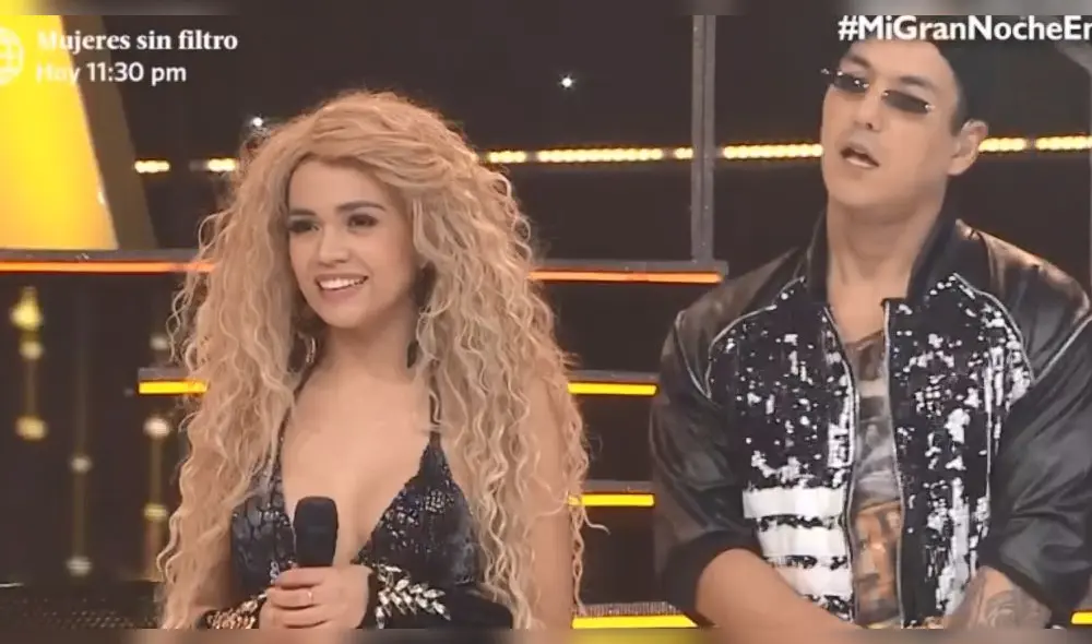 “El artista del año”: Mayra Goñi sorprendió al jurado con imitación de Shakira