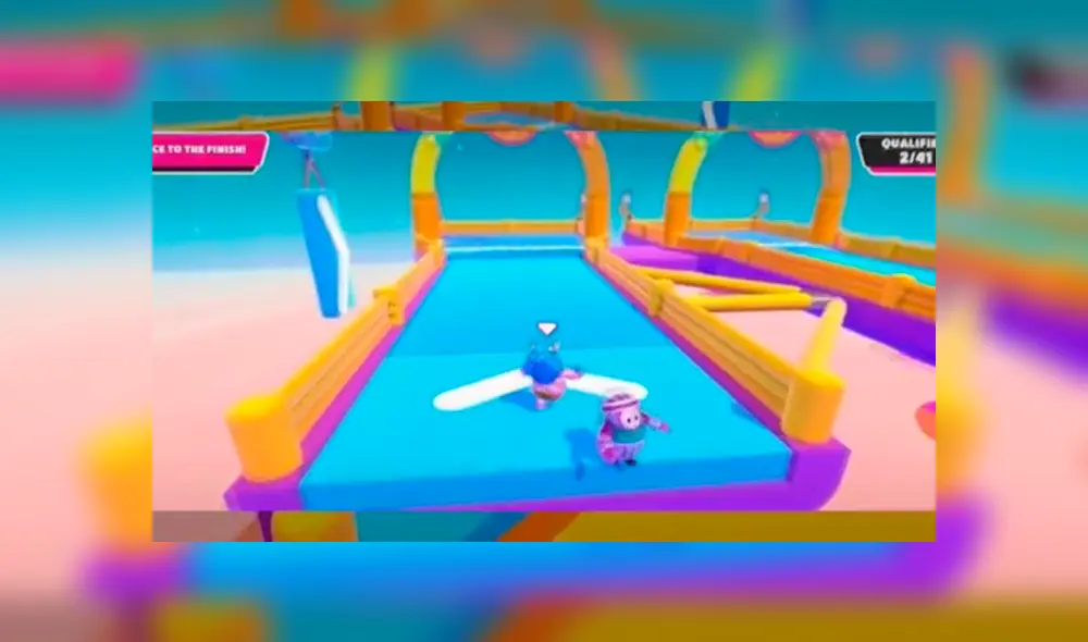 El que celebraba logra zafarse. Foto: Captura / TikTok.