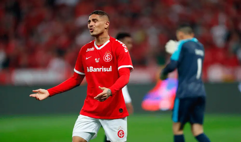 El Internacional de Paolo Guerrero perdió la final de la Copa Brasil 2019 ante el Atlético Paranaense. | Foto: EFE El Internacional de Paolo Guerrero perdió la final de la Copa Brasil 2019 ante el Atlético Paranaense. | Foto: EFE