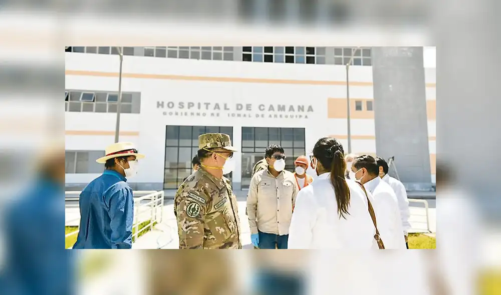 salida. Equipos de hospital serán usados por Comando.