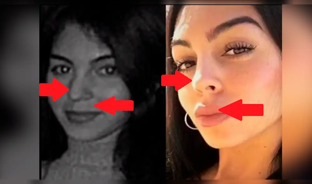 ¿Exceso de cirugías? Filtran fotos de Georgina antes de ser la novia de CR7 y luce irreconocible